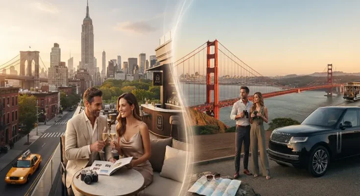 Luxury East Coast and West Coast City Tour Holiday Packages USA