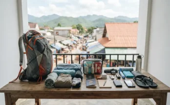 Ultralight Backpacking Travel Packing List for Long-Term International Trips